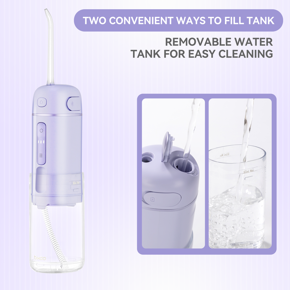Fill the detachable A30 Pro water tank