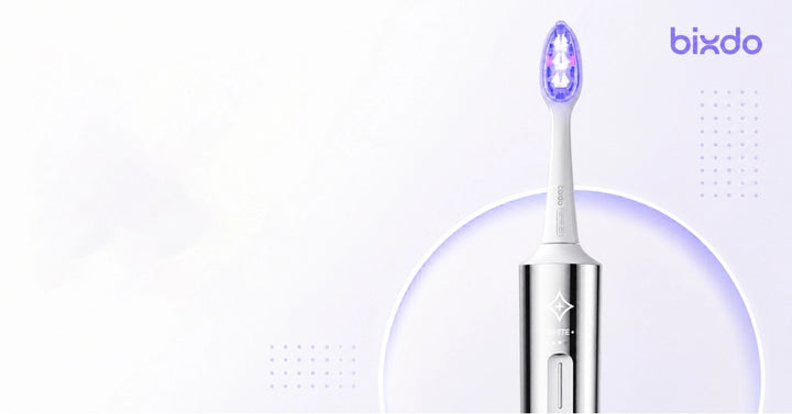 bixdo Glossonic Brush PRO and Whitening Toothpaste system