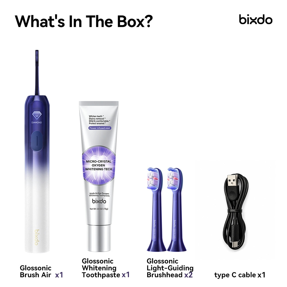 Bixdo® Glossonic Brush Air
