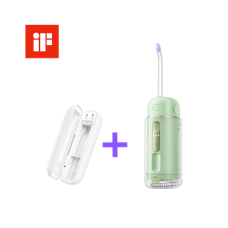 bixdo A30 Portable Water Flosser, U50 Portable UV Box Travel Set