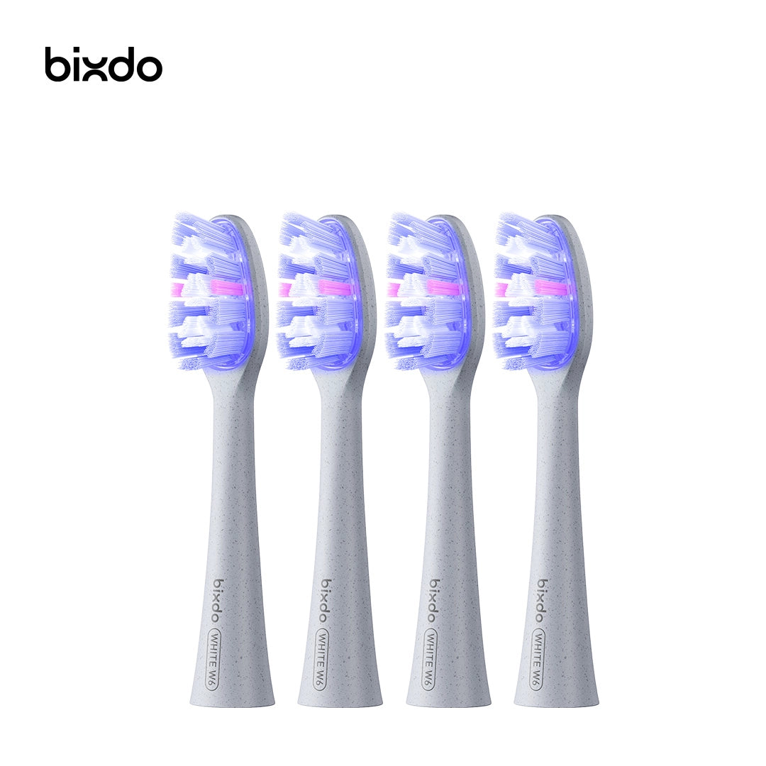bixdo® Glossonic™ Brush Head for Glossonic Brush PRO | 2 & 4 Packs