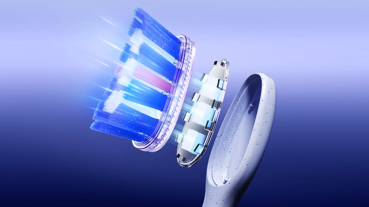 Glossonic Brush PRO brush head detail