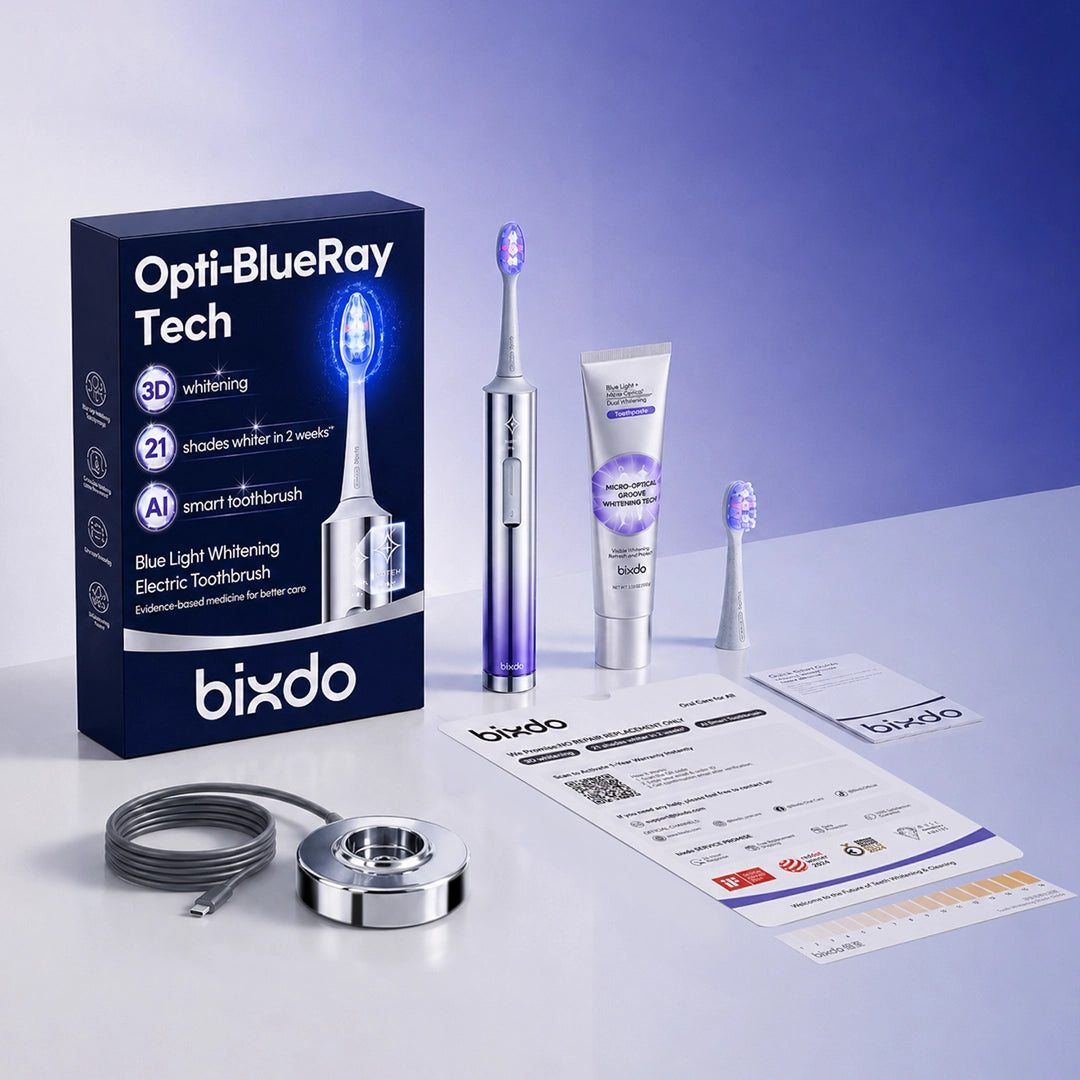bixdo Glossonic Brush Head close-up