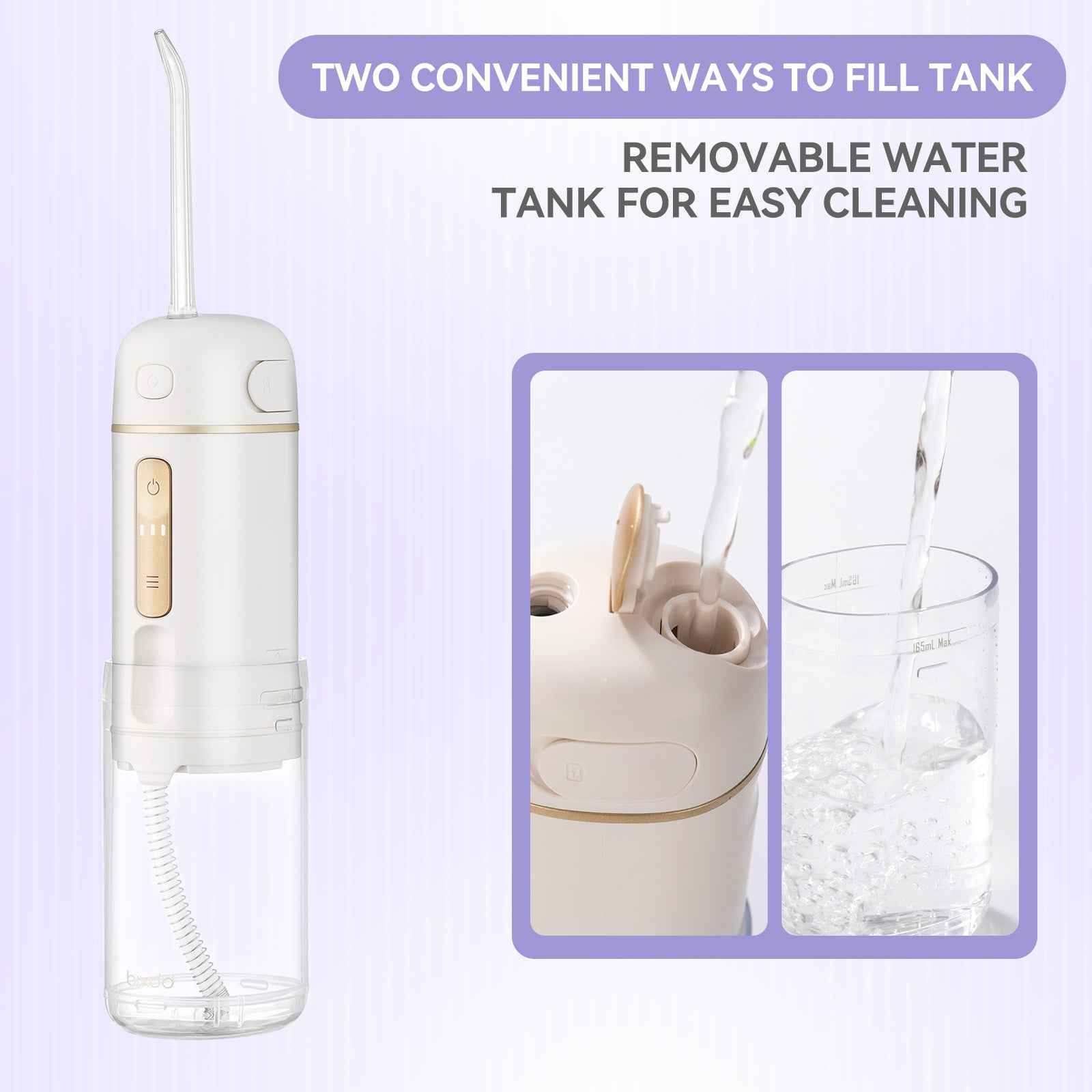 bixdo A30 Pro Portable Water Dental Flosser